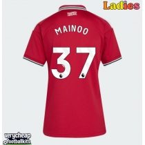 Manchester United Kobbie Mainoo #37 Replica Home Shirt Ladies 2026-27 Short Sleeve